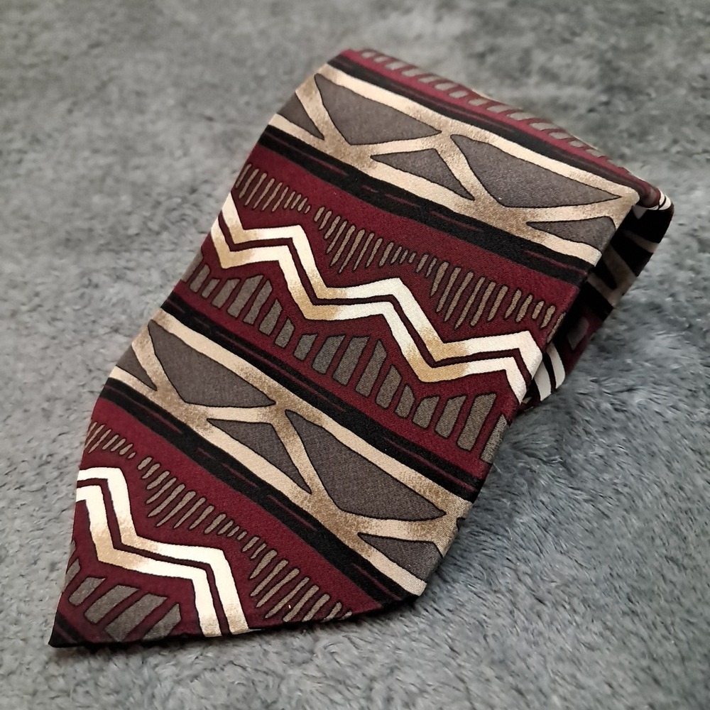 Grateful Dead VTG Tie At The Edge 4th Set Abstract Pattern